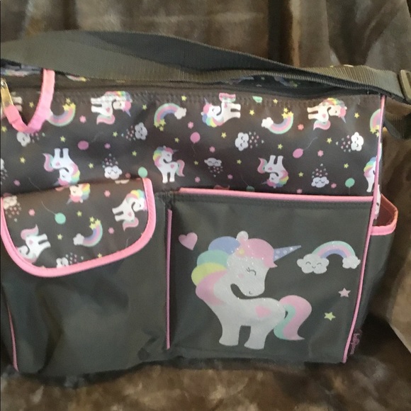 New Unicorn Diaper Bag - Picture 3 of 4